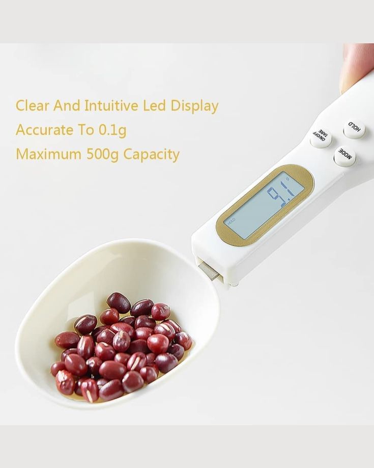 Digital Measuring Spoon Scale 500g/0.1g – Precision Kitchen Food Weighing Spoon