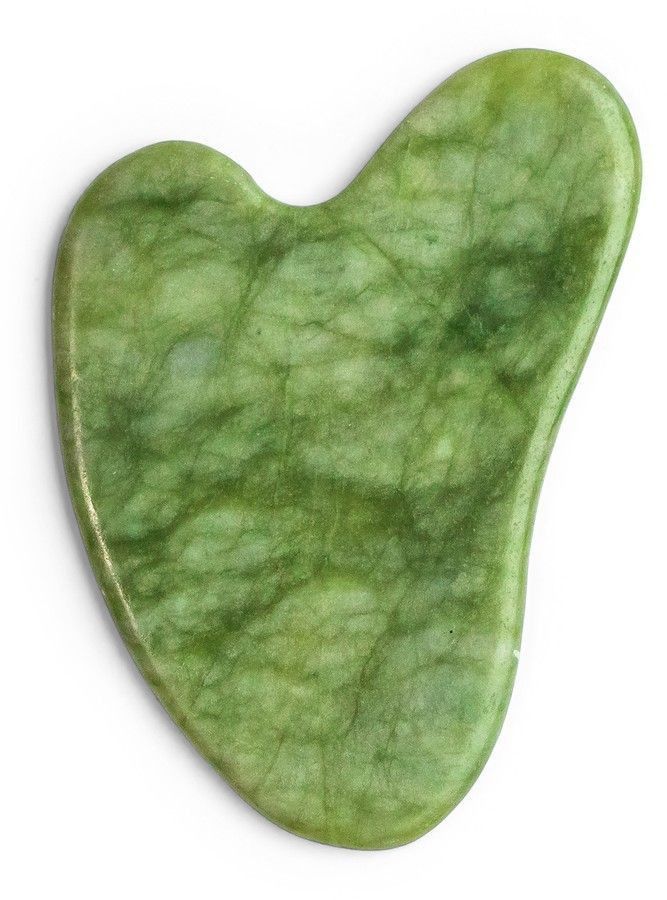 Natural Jade Facial Roller – Double-Ended Face Massage & Skincare Tool