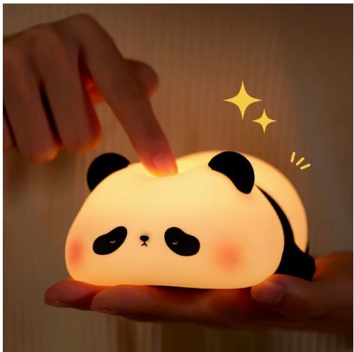 Cute Panda LED Night Light – Adorable Bedside Lamp for Kids & Home