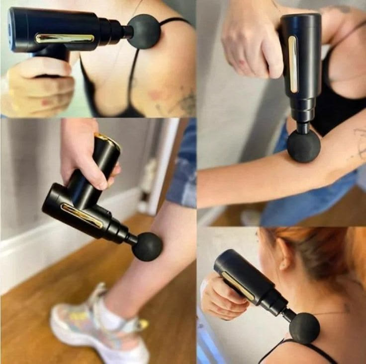 6-Speed Deep Tissue Massage Gun – Portable Muscle Massage & Recovery Gun