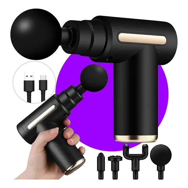 6-Speed Deep Tissue Massage Gun – Portable Muscle Massage & Recovery Gun