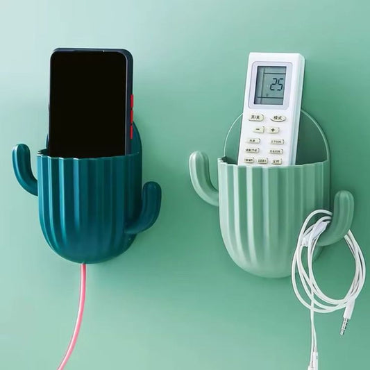 Cactus Toothbrush & Toothpaste Holder – Wall Mounted Bathroom Organizer