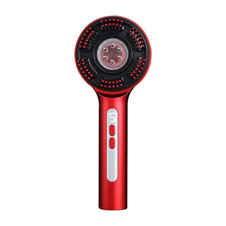 Electric Scalp Massager & Hair Growth Massage Brush – Rechargeable Head Massager Comb for Scalp Care