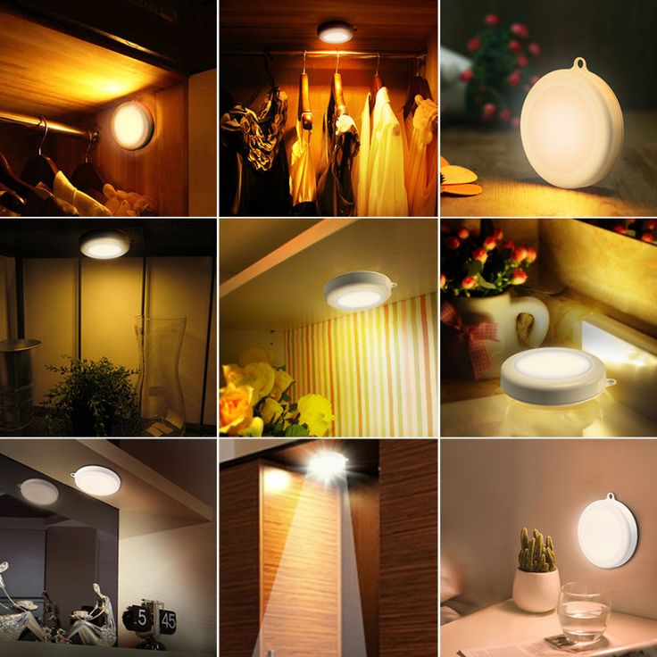 Rechargeable PIR Motion Sensor LED Night Light – Wireless Magnetic Cabinet, Wardrobe & Stair Light
