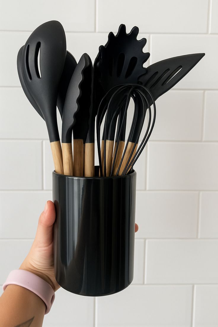 11-Piece Silicone Kitchen Utensil Set